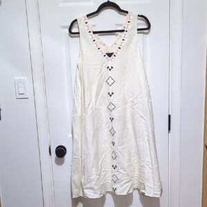 Hatch Maternity Linen Dress